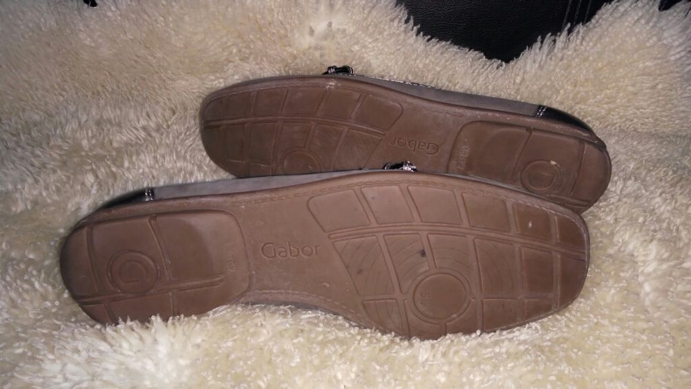 Gabor туфли кожа 38-39 р по ст 25.5 см ширина 8.5 см