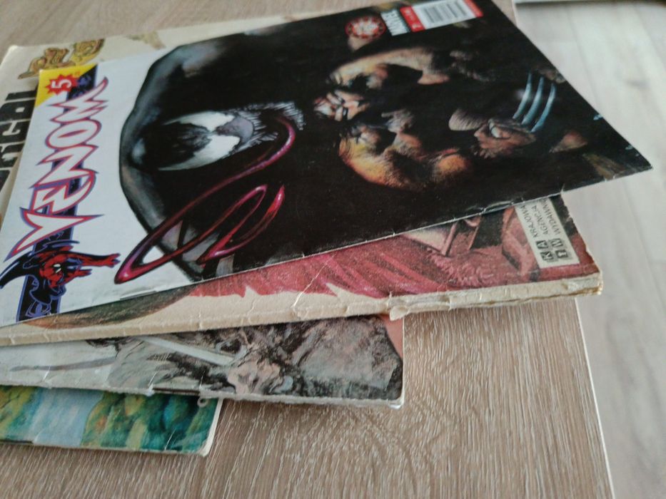Zestaw komiksów z PRL-u