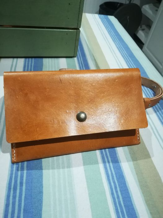 Bolsa cintura pele