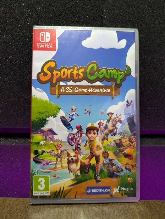 Sports Camp Nintendo Switch - 35 gier na imprezę, dla dzieci, zestaw