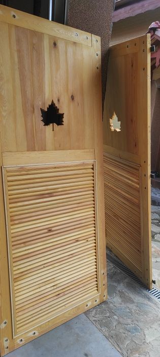 Drzwi drewniane sosnowe