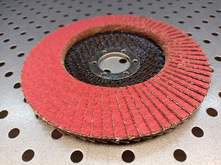 10 x gr 60 Tarcza Listkowa ceramiczna 125mm lamelka ceramiczna Tediam