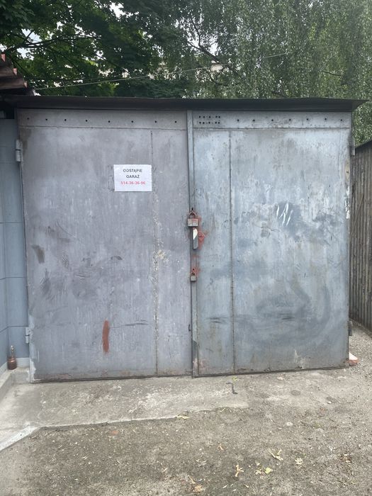 Sprzedam garaż blaszany ul. Kościuszki w Kaliszu