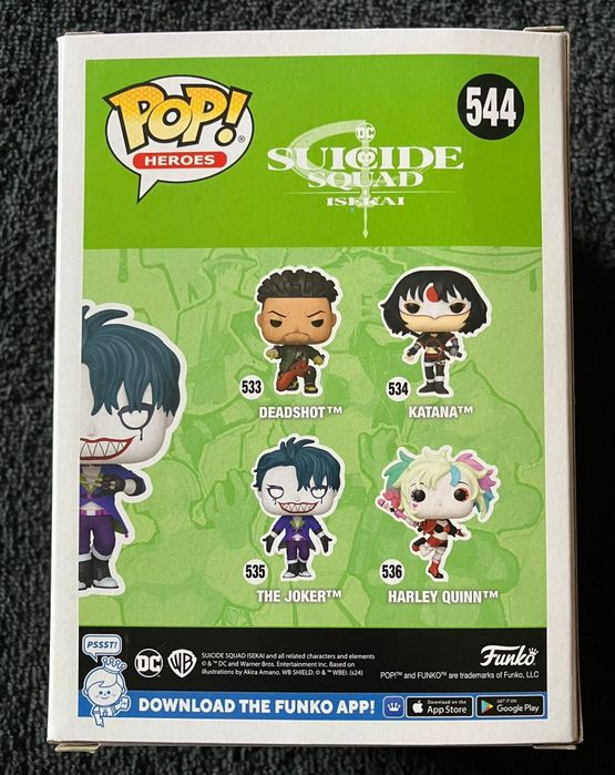 The Joker 544 Chase Funko Pop 

Funko Pop

Funko Pop