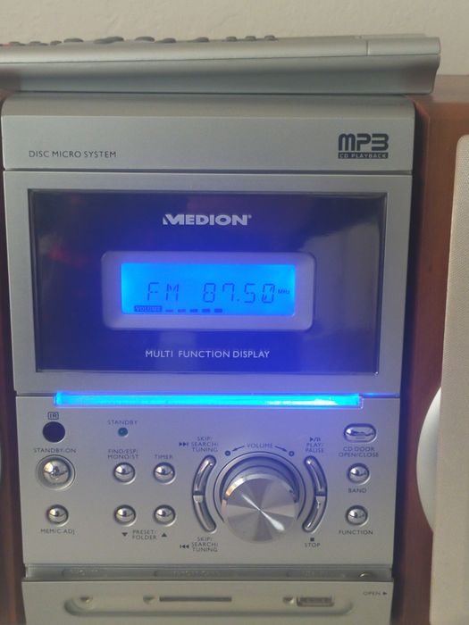 Mini wieża Medion made in Germany, USB,CD,RADIO