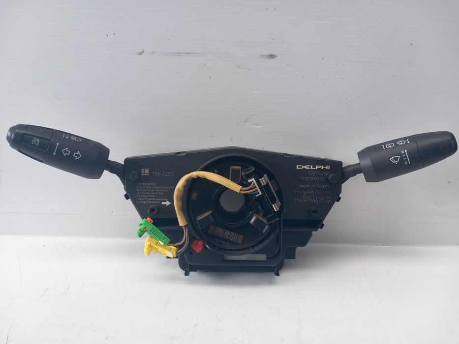 Fita airbag comutador manete piscas luzes limpa vidros Opel Corsa D