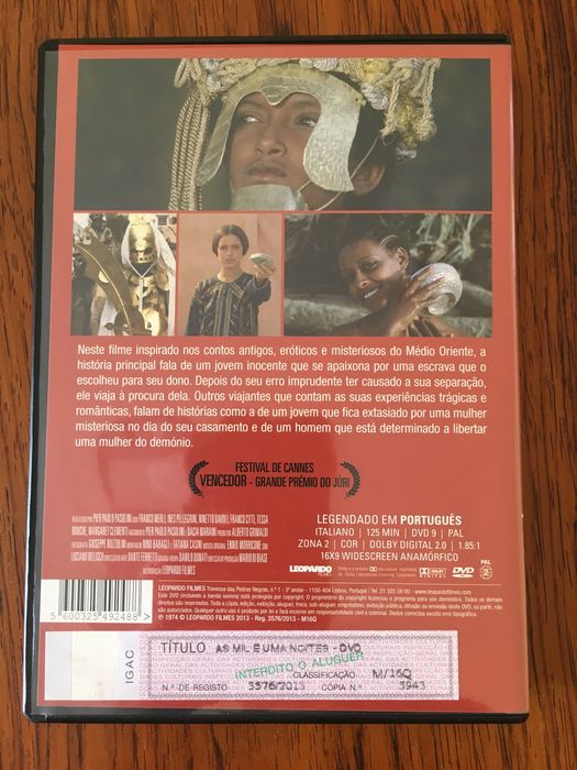 PIER PAOLO PASOLINI - As Mil e Uma Noites