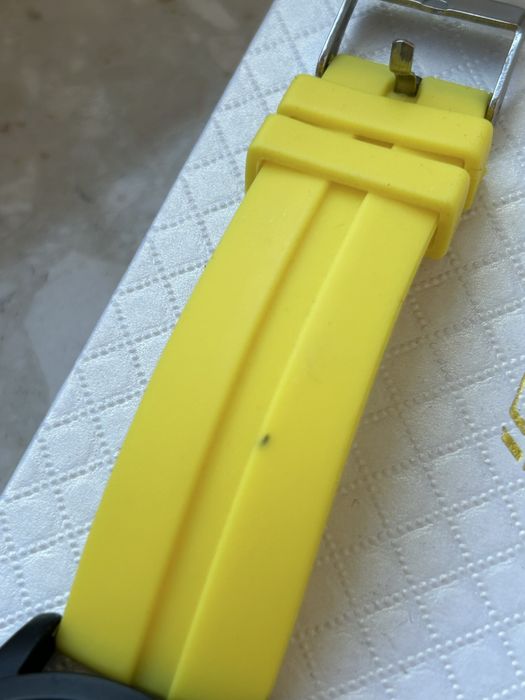 Zegarek męski Sinobi żółty nowa bateria