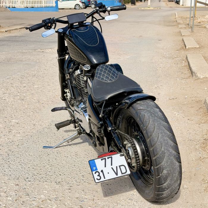 VN  800  FULL  CUSTOM, exclusiva! Troco por carro.