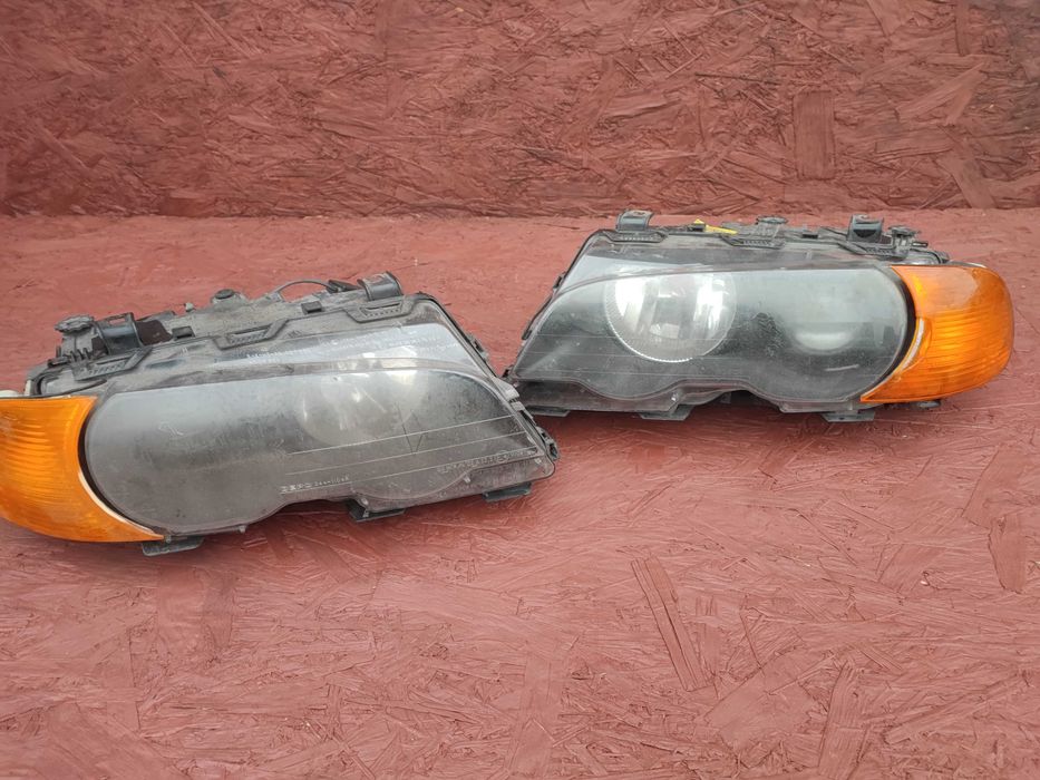 BMW E46 COUPE / CABRIO Lampy przód DRIFT /GRUZ Europa + kierunkowskazy