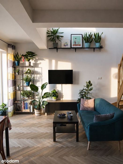 Dwupoziomowe mieszkanie 80 m² z dwoma balkonami, Łomianki Dolne - Widok 2