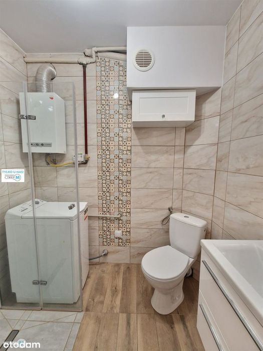 2 pokoje z balkonem na 1 piętrze + piwnica,strych