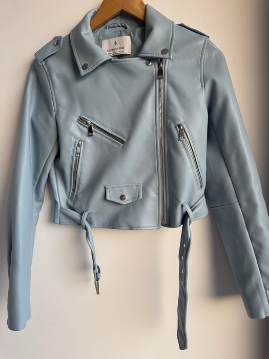 Куртка зі штучної шкіри Stradivarius