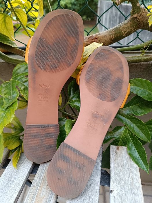 Chinelo trança amarelo