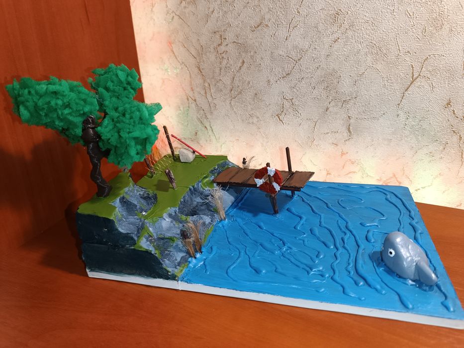 Діорама "Рибалка"