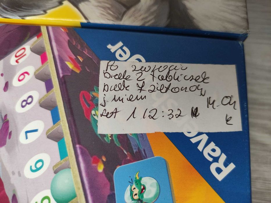 Zestaw Niemieckich gier gra e wie elefant 1x1 drachen die lese-ratte