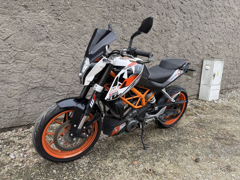 Ktm Duke 390 A2 ABS Akrapović Carbon Wiele Dodatków Transport
