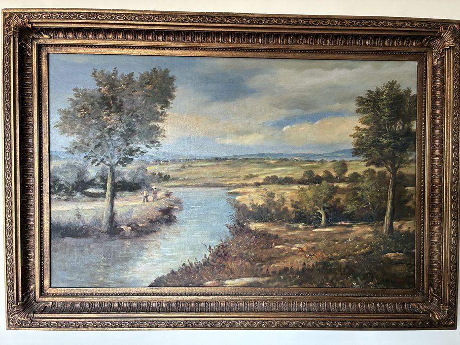 Quadro e moldura antiga