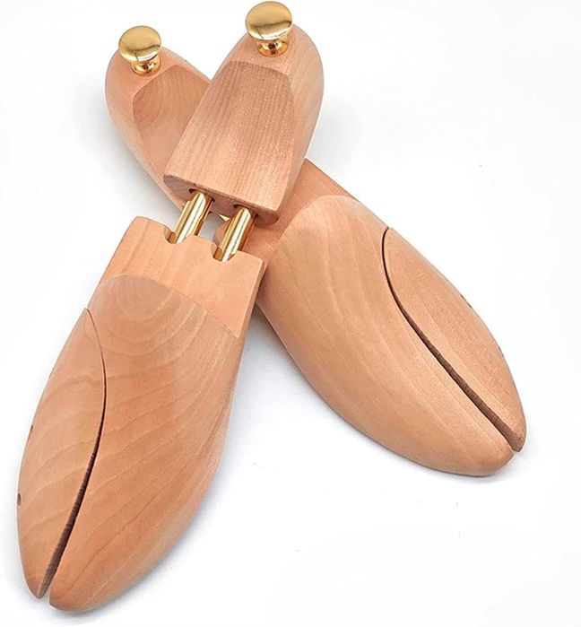 Drewniane prawidła do butów 25,5–27,5 cm naturalne