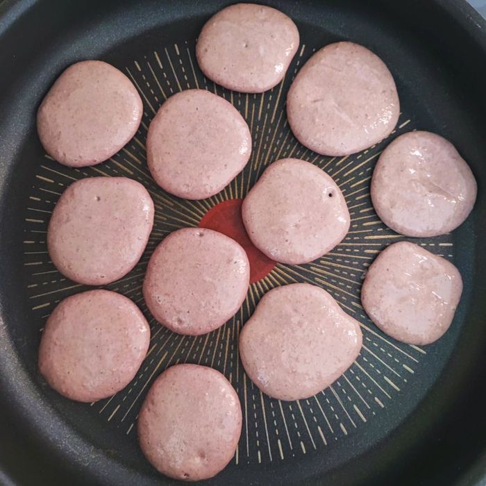 Panquecas para bebés e crianças