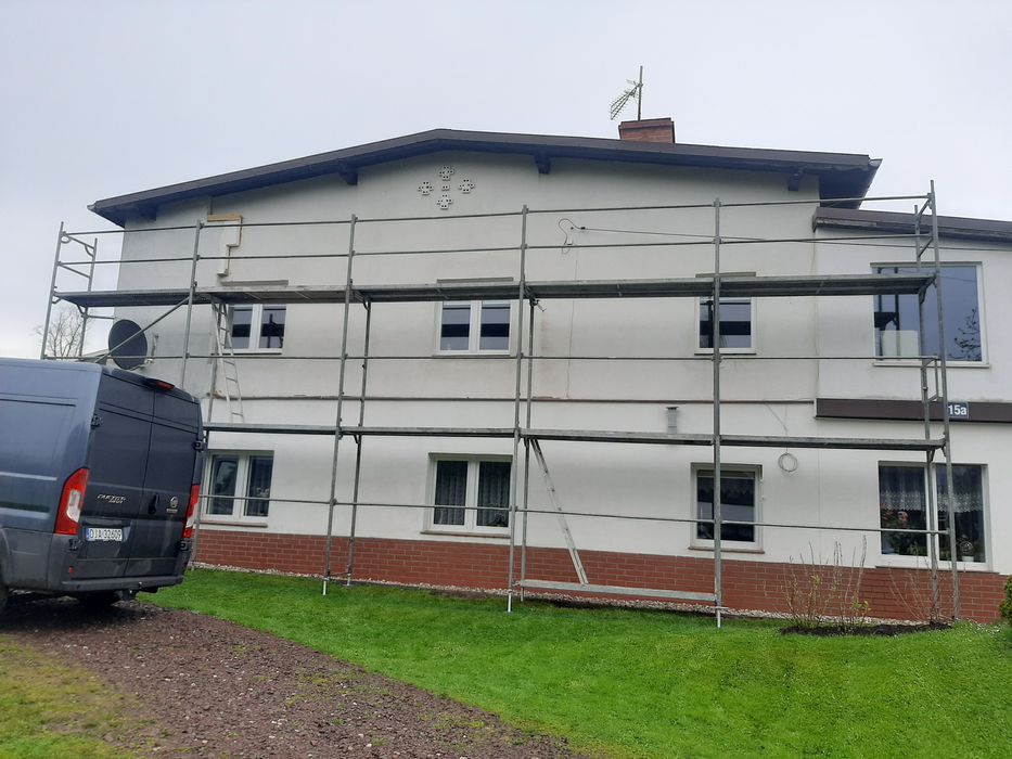 Wynajem rusztowań elewacyjnych  Głogów Jerzmanowa  Polkowice