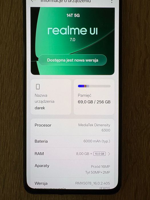 Realme 14T 5G 8/256GB