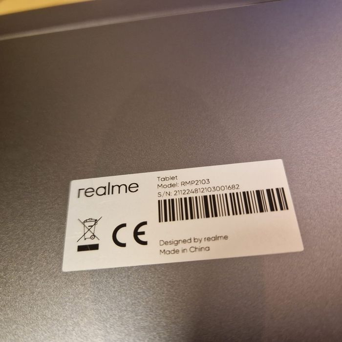 Tablet Realme Pad  RMP2103 10.4''/64GB/4GB/Szary
