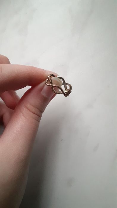 Pierścionek malutki spirale 14,5mm