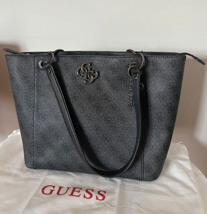 Torebka GUESS shopper z pokrowcem w bardzo dobrym stanie