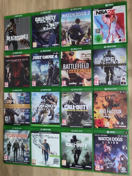 Gry na konsolę Xbox One Xbox 360 kompatybilne Xbox One