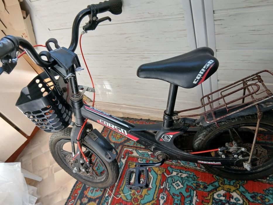велосипед CORSO магниевая рама, 14 дюймов САМОВЫВОЗ