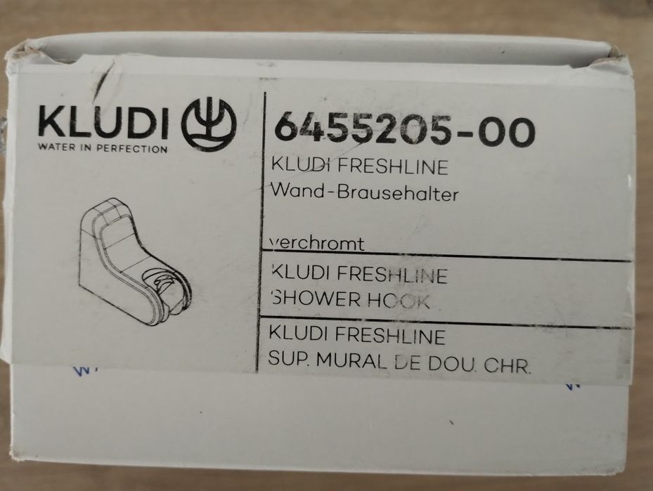 Uchwyt ścienny natryskowy KLUDI FRESHLINE 6455205-00