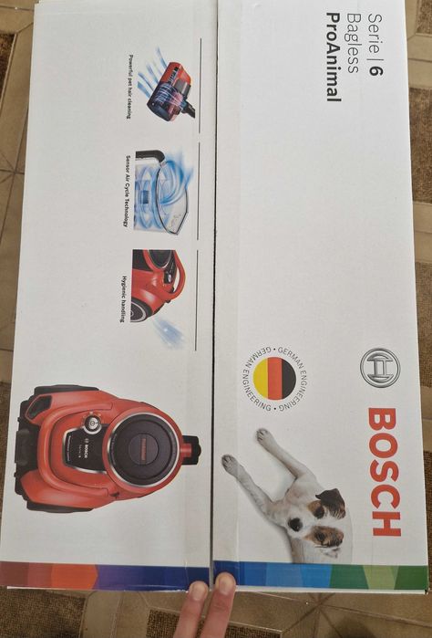Aspirador BOSCH - Aspirador sem saco ProAnimal Série 6 - BGS41PET1