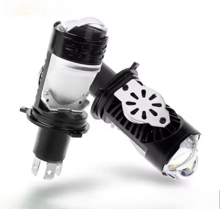 Лампа з цоколем Н4 Bi міні лінза H4 компактні mini lens Н4 мини линза