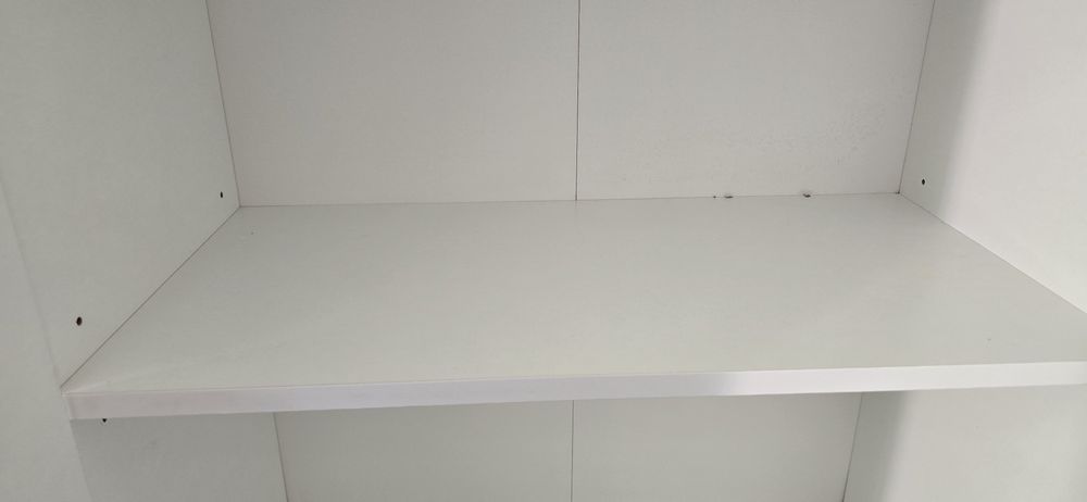 Szafka nad pralkę biała płyta laminowana