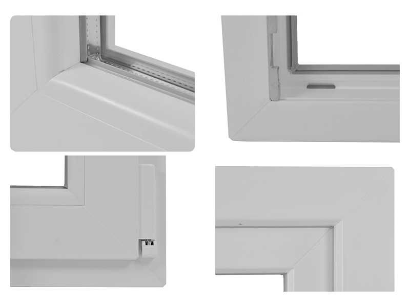Okno PCV 500X500 Rozwierno-Uchylne Plastikowe ZE STANU