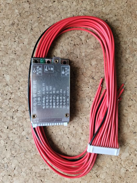 Плата 13S 48V 15A для Li-ion акумуляторів