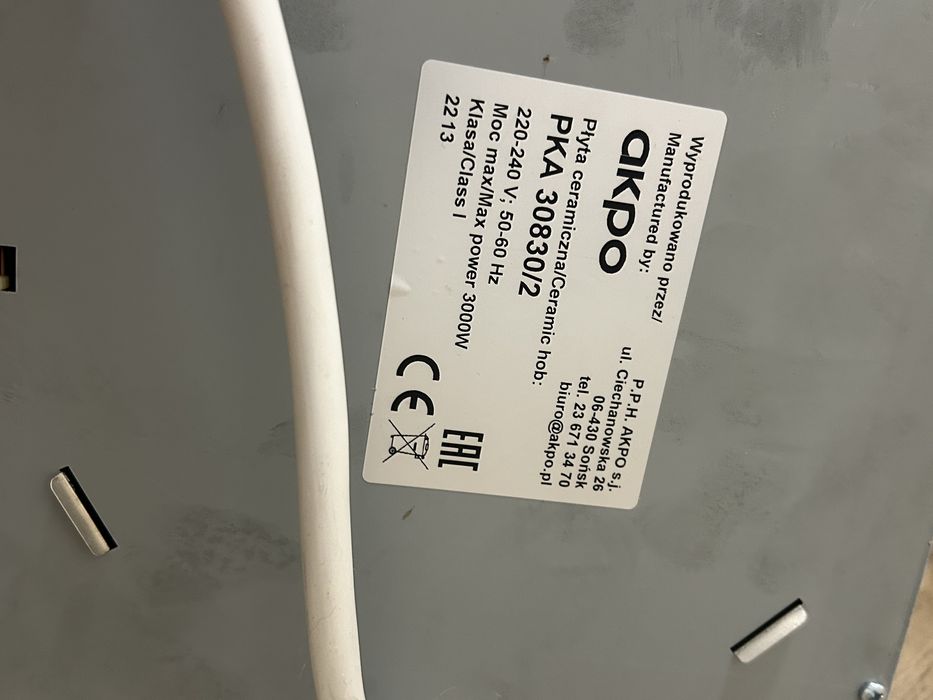 Płyta ceramiczna akpo