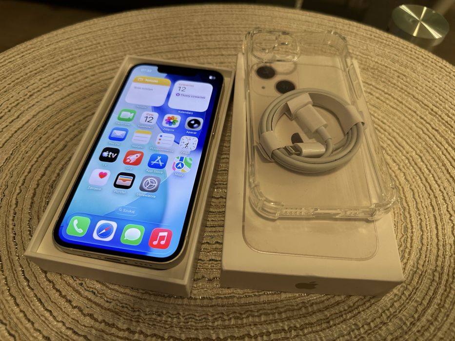 IPhone 13 mini pudrowy róż 128GB 100% powiekszona kondycji bateri