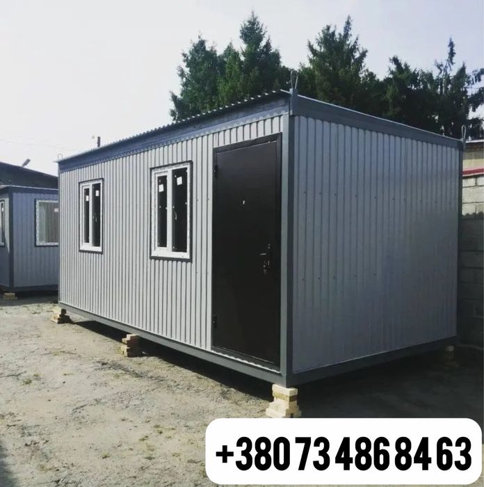 Строительная бытовка/Хозблок 6х2.3м. Сборка 2-3 дня. Быстрая доставка!