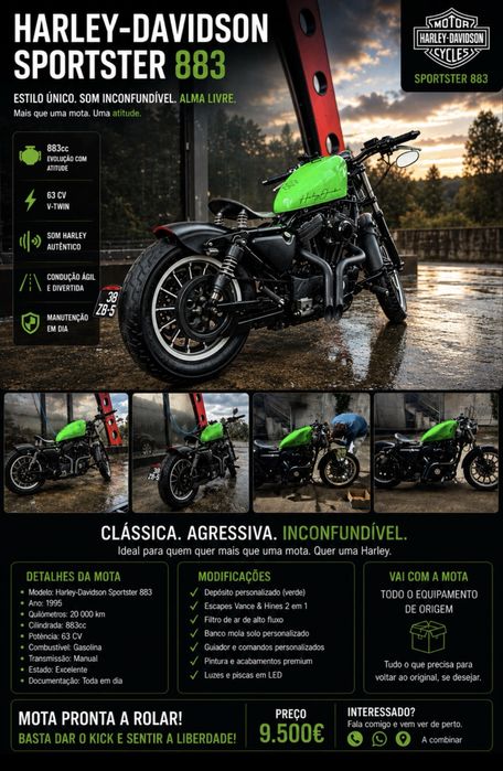 Harlei Davidson  883