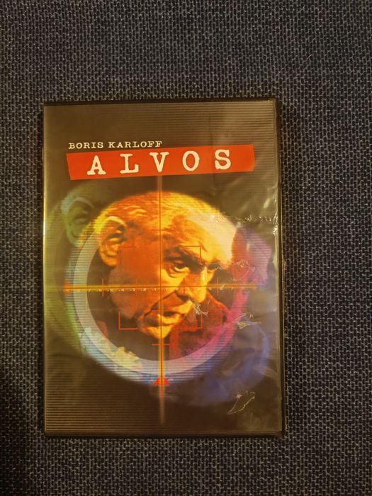 DVD do filme clássico "Alvos", Boris Karloff (portes grátis)