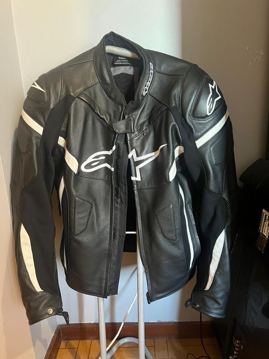 Casaco de Mota Alpinestars Couro