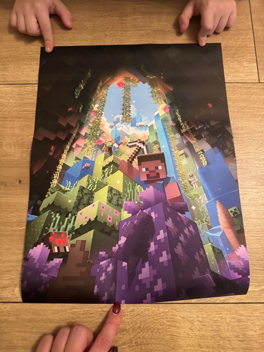 Plakat minecraft 30x 40