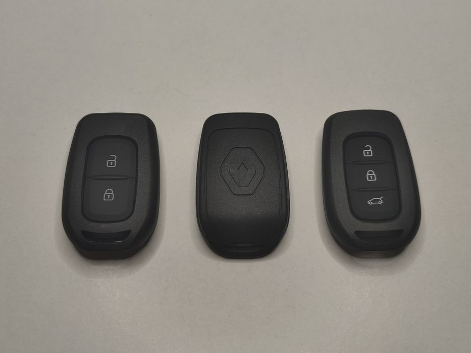 Carcaça Chave Comando Renault Clio III Kangoo Master Trafic Twingo Dacia Sandero Duster Logan 2 3 Botões Parafuso Novo
