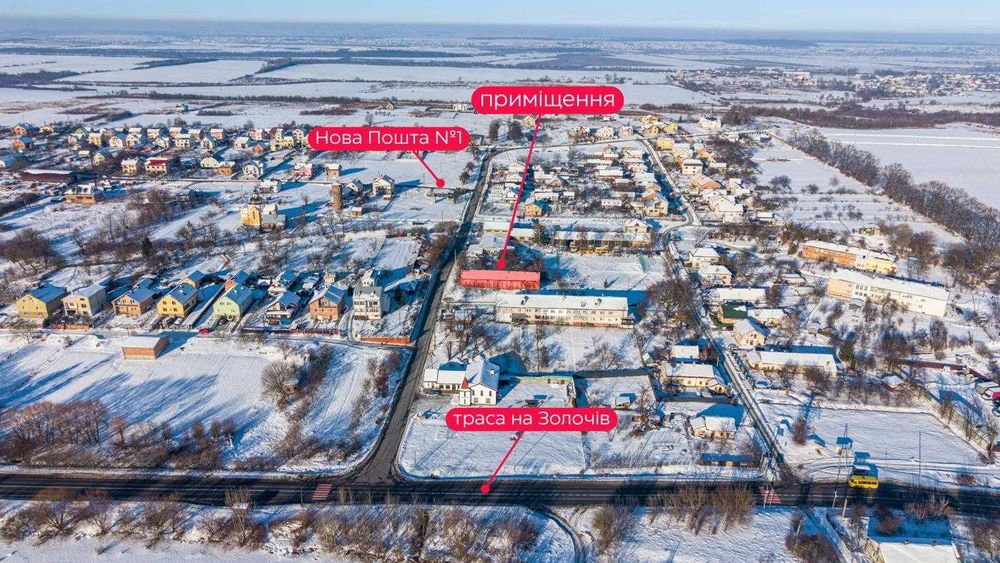 складське чи виробниче приміщення, колишнє зерносховище с.Підгірне.