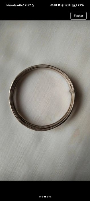 Pulseira 7 Escravas em Prata de Lei 925 - Com Contraste Oficial