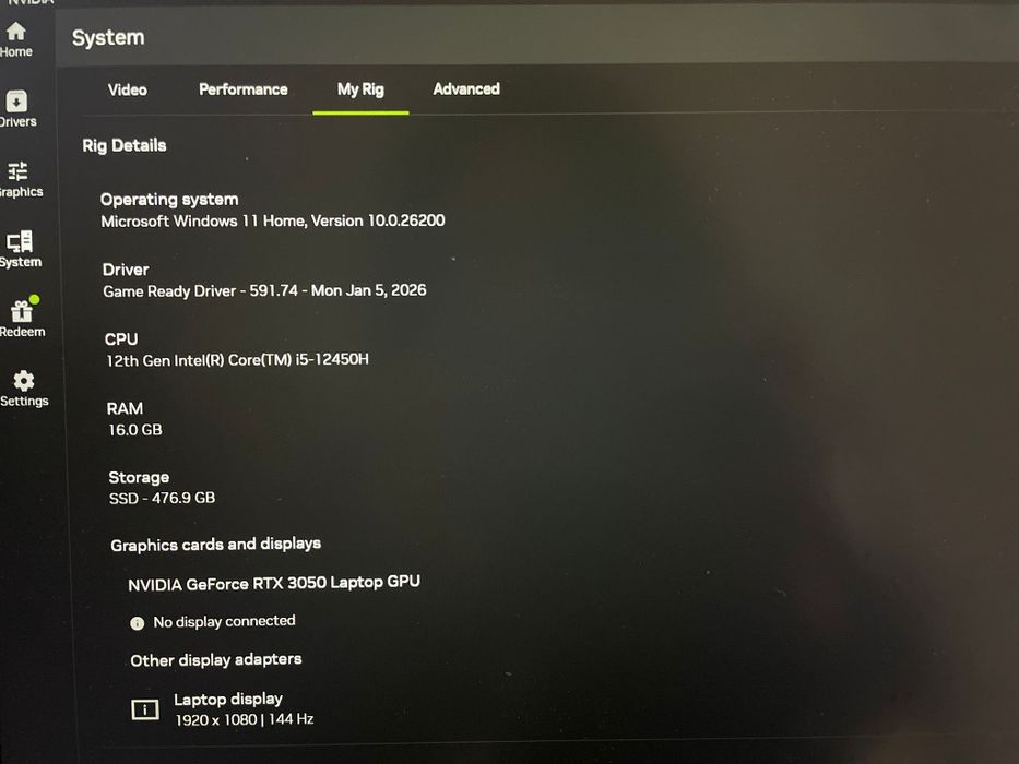 Portátil gaming HP Victus