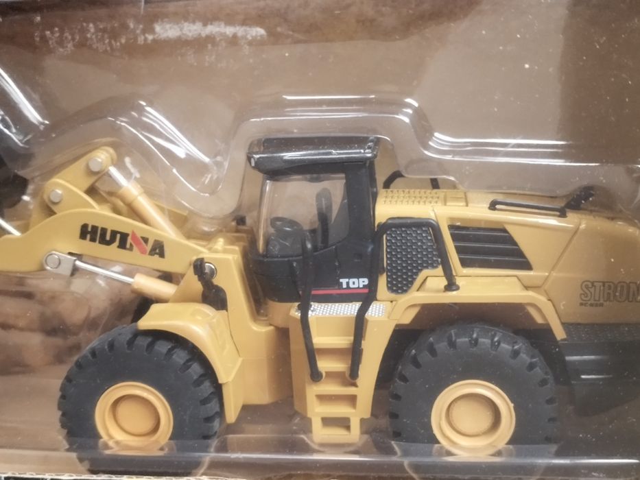 Huina bulldozer em metal esc 1:50