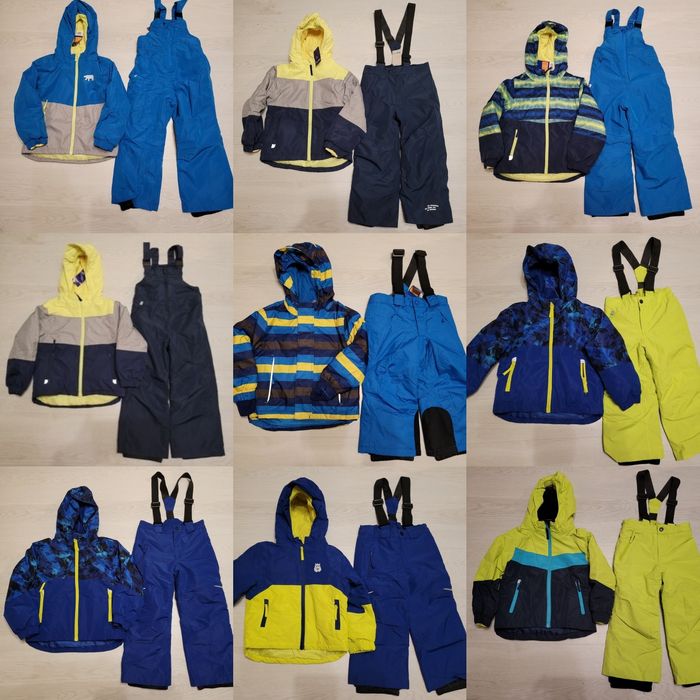 Термо комбинезон лыжный костюм 86 92 98 104 110 116 lupilu crivit Герм